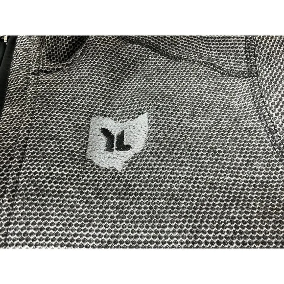 ORVIS 1/4 Zip Pullover Mens Grey Sherpa Lined Large Handwarmer Pockets - Picture 3 of 9